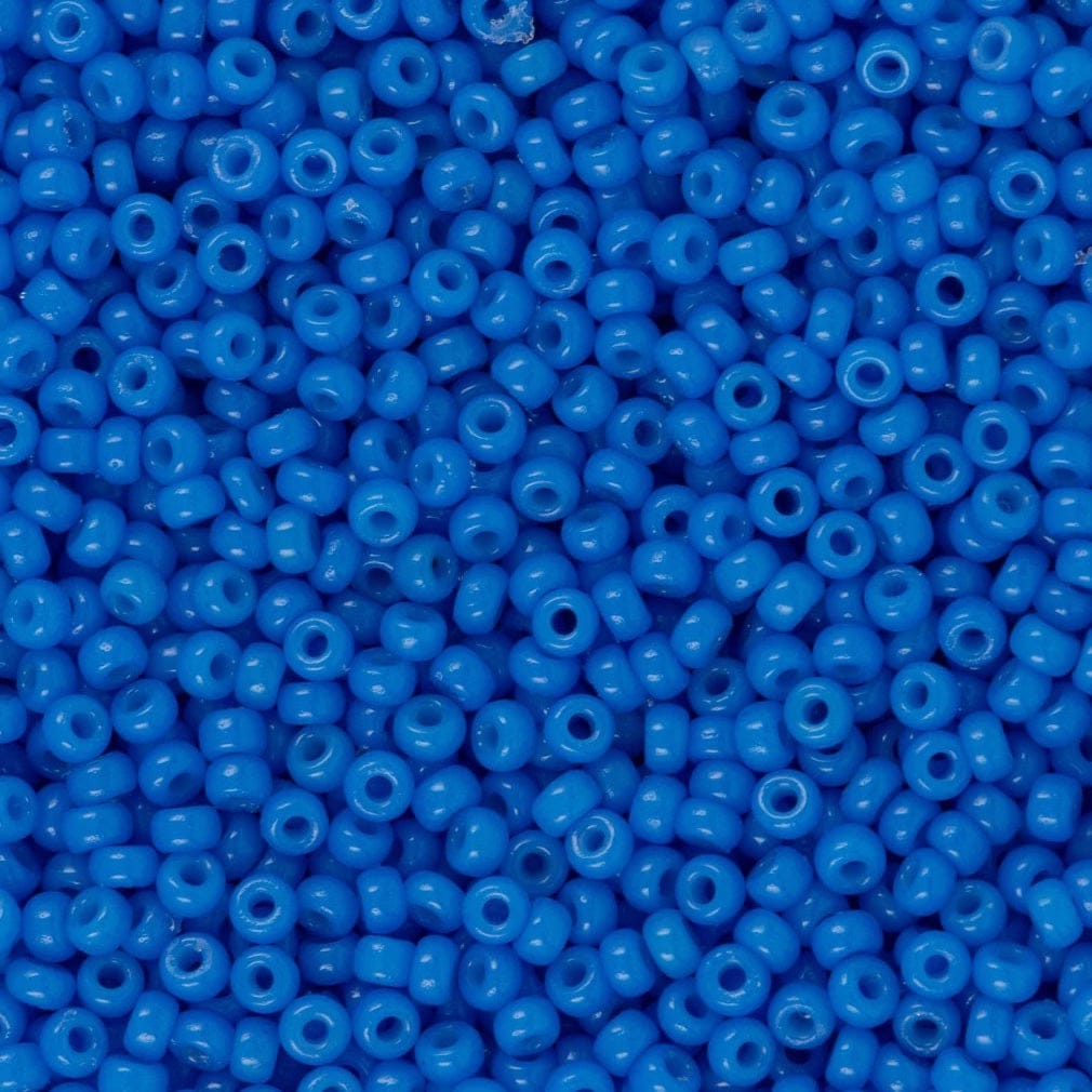 Miyuki Seed Beads 8/0 Duracoat Opaque Delphinium, 4484