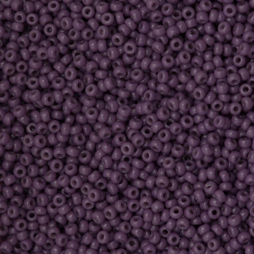 Miyuki Seed Beads 11/0 Duracoat Opaque Dark Orchid, 4489-NEW!!!
