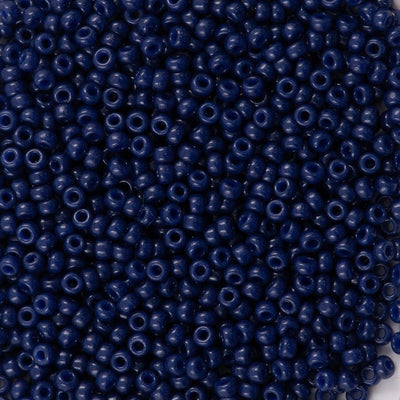 Miyuki Seed Beads 11/0  Duracoat Opaque Navy Blue, 4493-NEW!!!£2.85