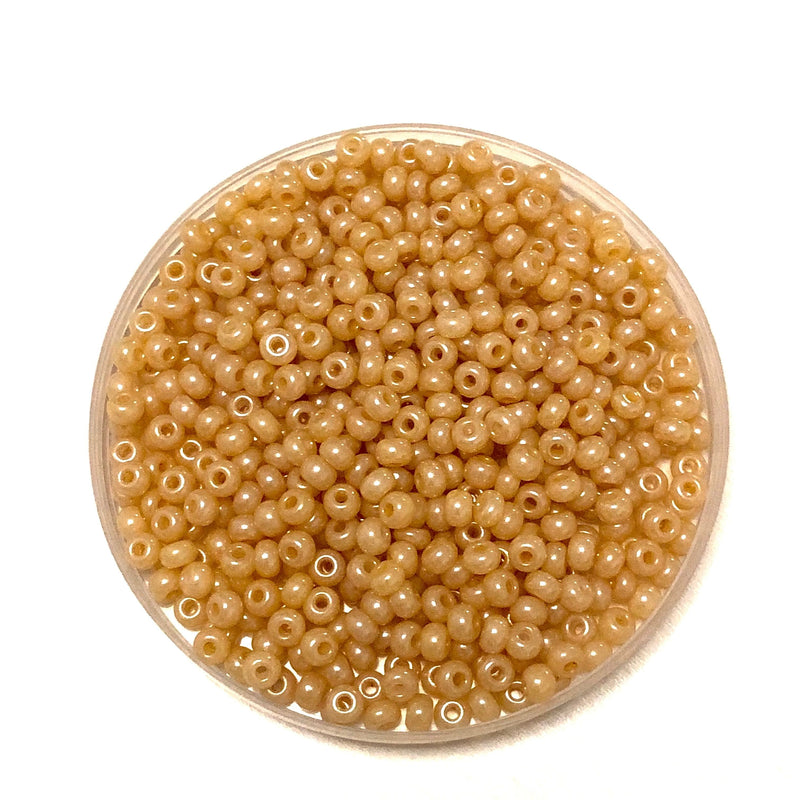 Perles de Rocailles Preciosa 6/0 Rocailles-Trou Rond 20 gr, 47115 Coquillage