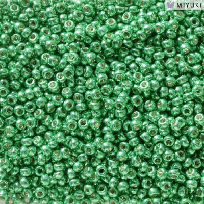 Miyuki Seed Beads 11/0 Duracoat Galvanized Dark Mint Green  , 5105-NEW!!!£3.3