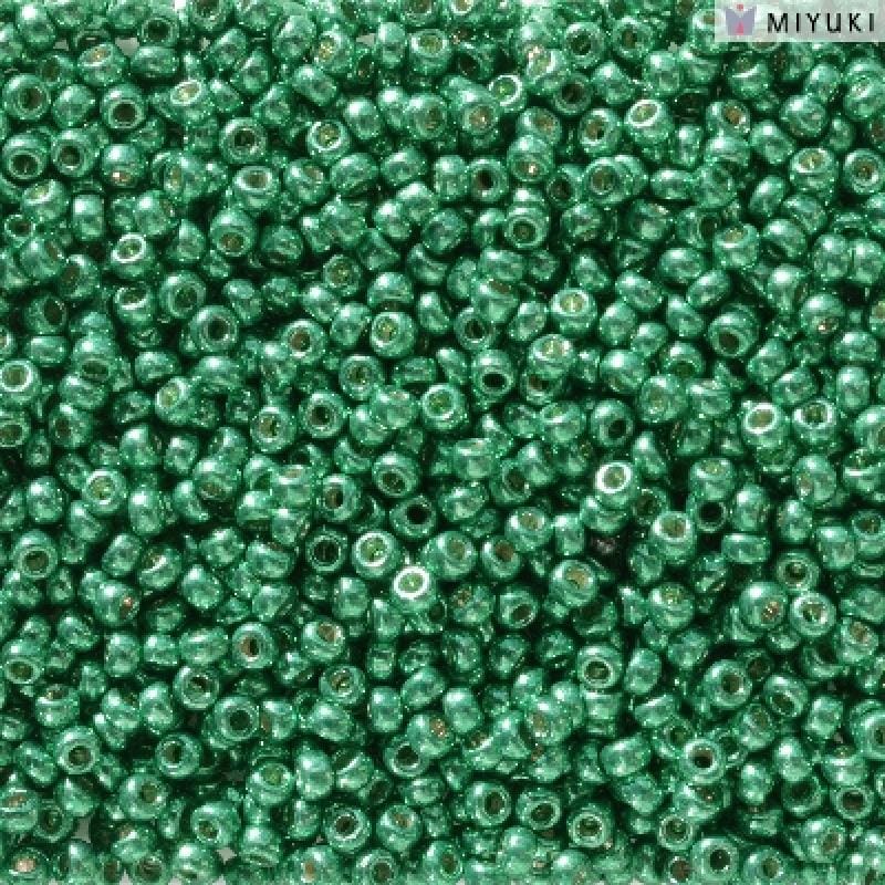Miyuki Seed Beads 11/0 Duracoat Galvanized Dark Aqua Green , 5106-NEW!!!