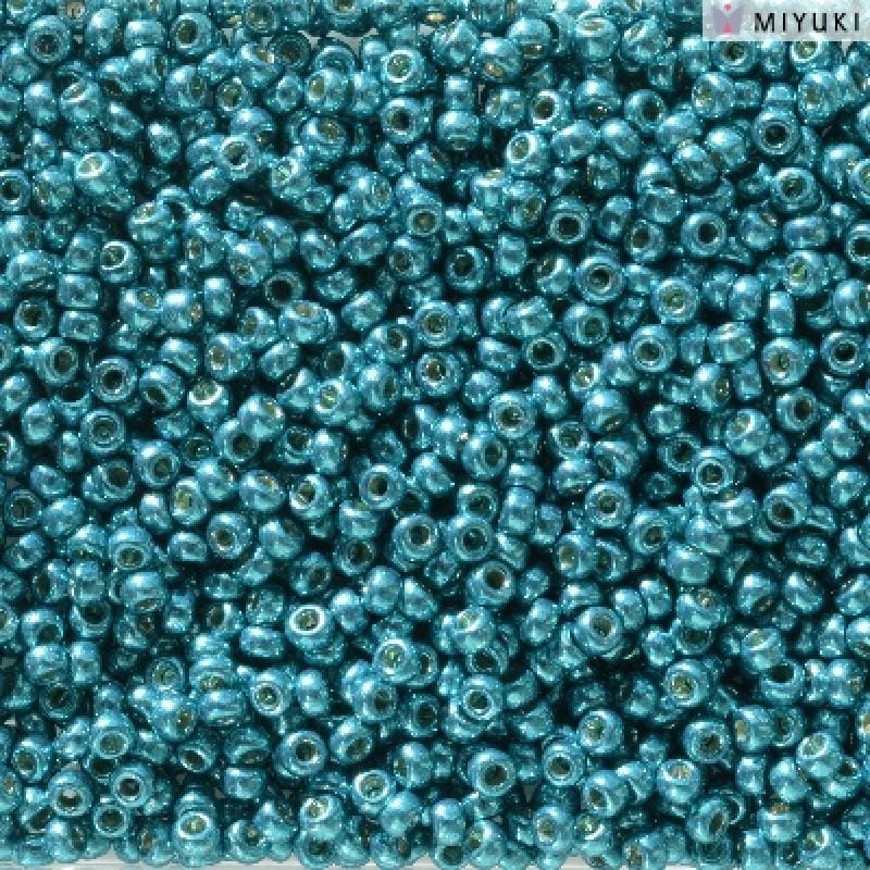 Miyuki Seed Beads 11/0 Duracoat Galvanized Capri Blue, 5113-NEW!!!