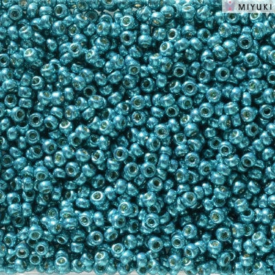 Miyuki Seed Beads 11/0 Duracoat Galvanized Capri Blue, 5113-NEW!!!£3.3