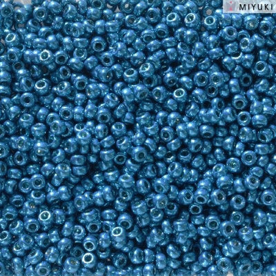 Miyuki Seed Beads 11/0 Duracoat Galvanized Dark Capri Blue, 5114-NEW!!!£3.3