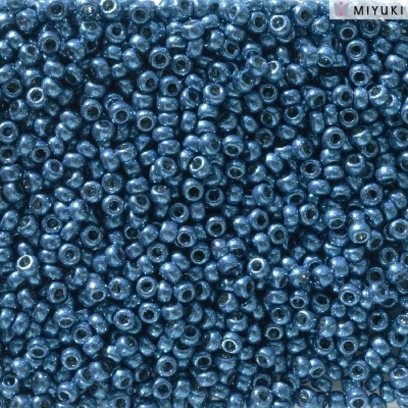 Miyuki Seed Beads 11/0 Duracoat Galvanized Deep Aqua Blue, 5116-NEW!!!