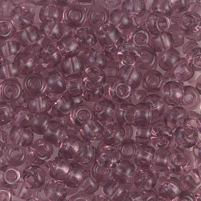 Miyuki Seed Beads 6/0 Transparent Smoky Amethyst, 0142