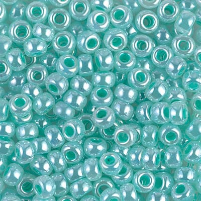 Miyuki Seed Beads 6/0 Aqua Green Ceylon, 0536
