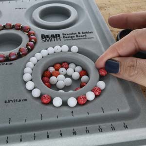 The Beadsmith Elements Bracelet & Anklet Design Bead Board