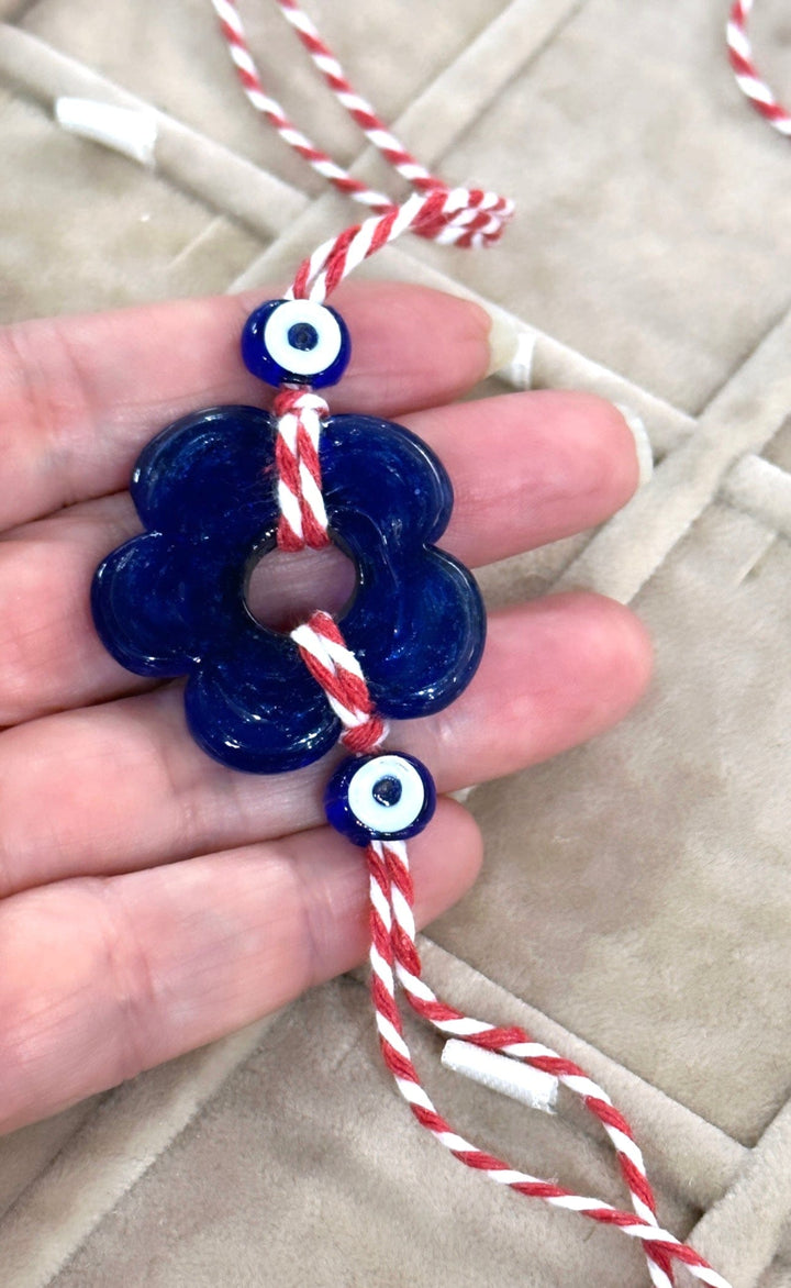 Bracelet Cord, Orange&amp;White Cotton Bracelet,Jewellery Making Cord
