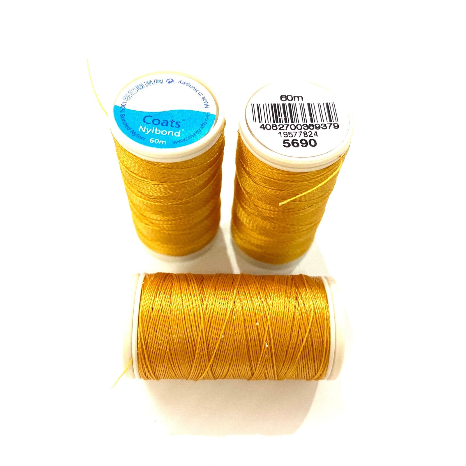 Coats, Nylbond extra strong beading thread | 60mt | gold 5690