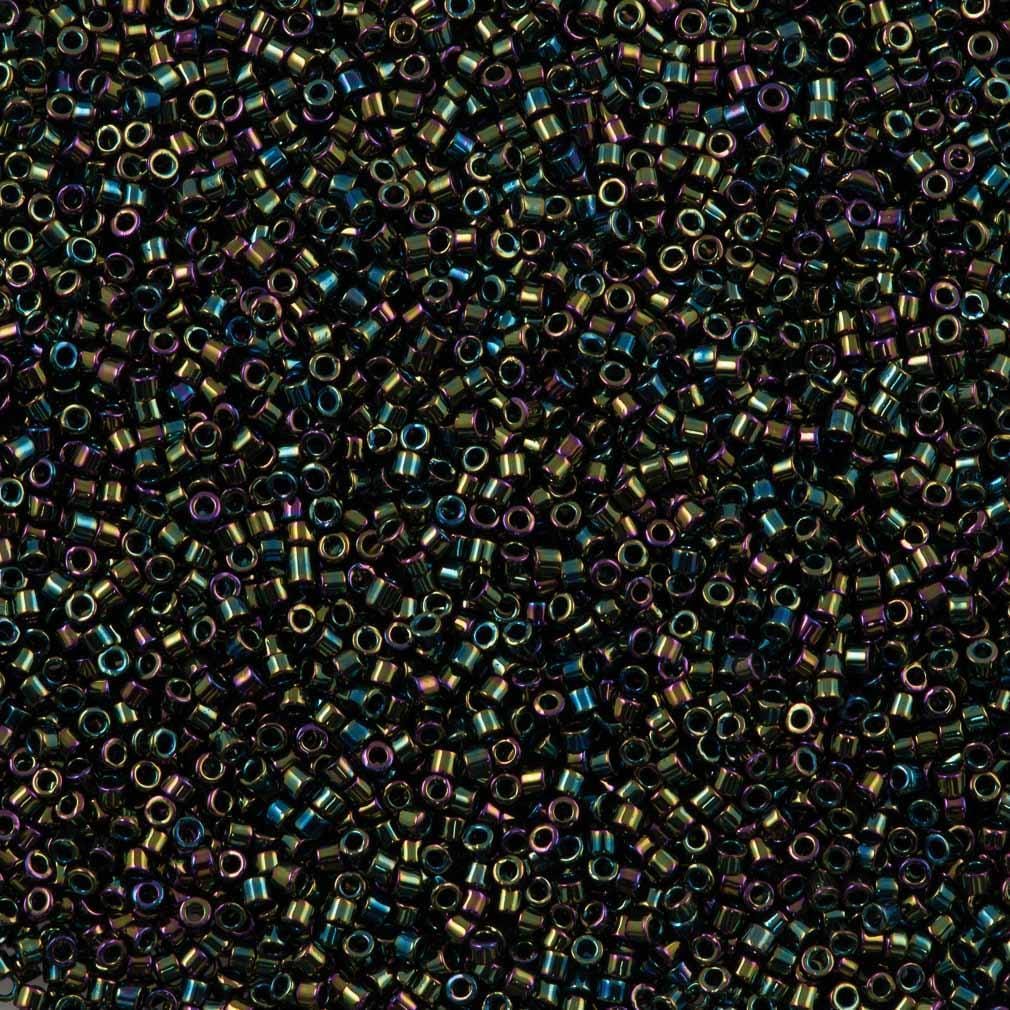 DB0003 Metallic Forest Green Iris, Miyuki Delica 11/0