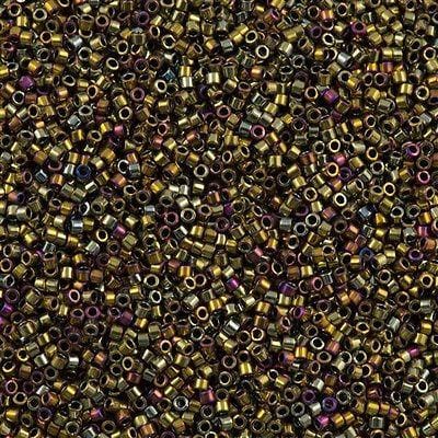 DB0029 Metallic Golden Olive Iris, Miyuki Delica Beads