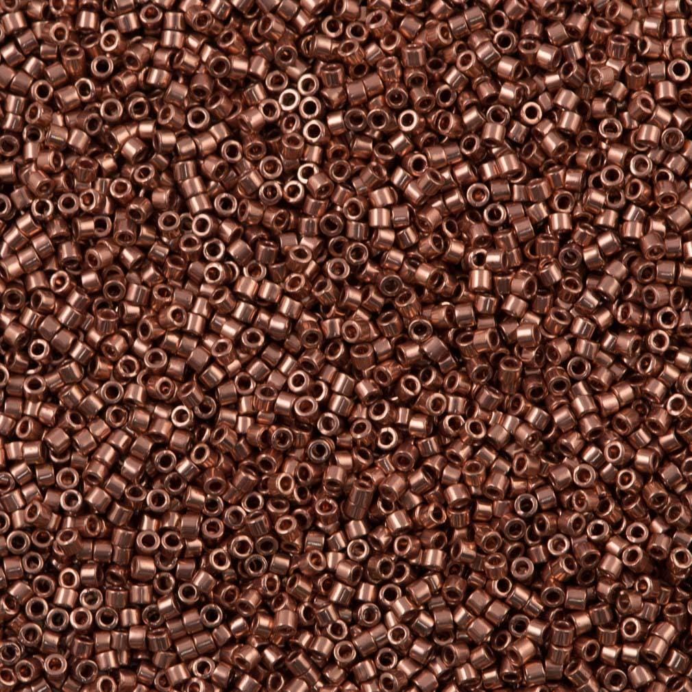 DB0040 Copper Plated, Miyuki Delica 11/0