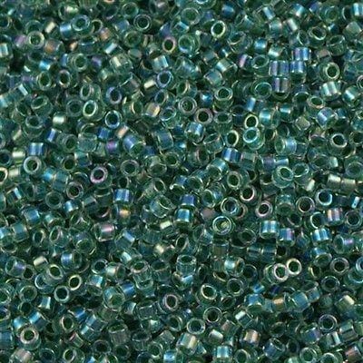 DB0060 - Lined Lime AB, Miyuki Delica 11/0 £2.25