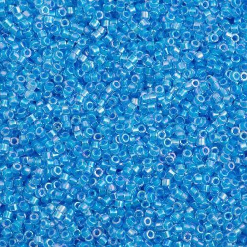 DB0076 - Lined Lt. Blue AB, Miyuki Delica 11/0