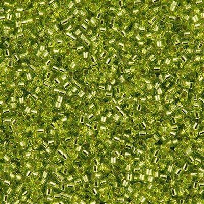 DB0147 - Silver Lined Chartreuse, Miyuki Delica 11/0
