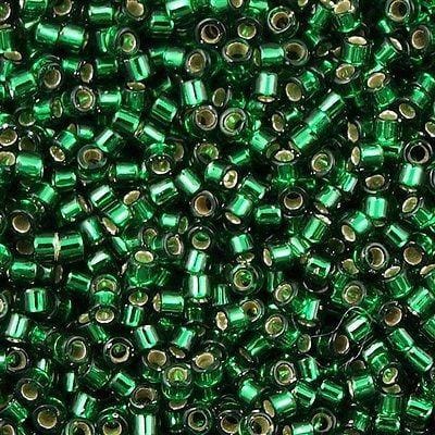 DB0148 - Silver Lined Green, Miyuki Delica 11/0