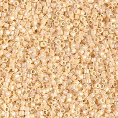 DB0157 Opaque Cream AB, Miyuki Delica 11/0 £2.25