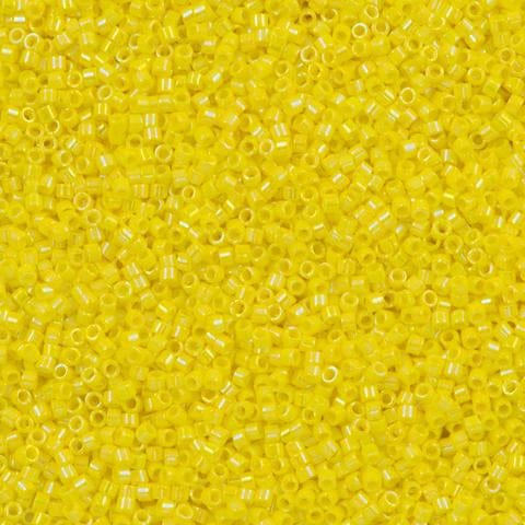 DB0160 - Opaque Yellow AB, Miyuki Delica 11/0