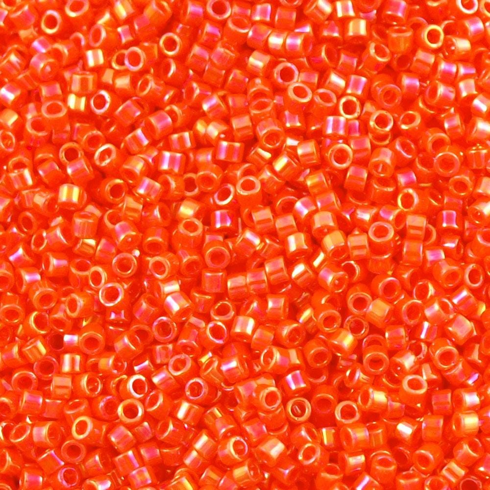 DB0161 Opaque Orange AB, Miyuki Delica 11/0