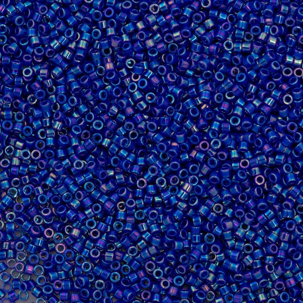 DB0165 - Opaque Royal Blue AB, Miyuki Delica 11/0