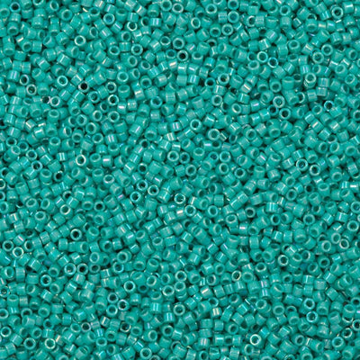 DB0166 Opaque Turquoise AB, Miyuki Delica 11/0 £2.25
