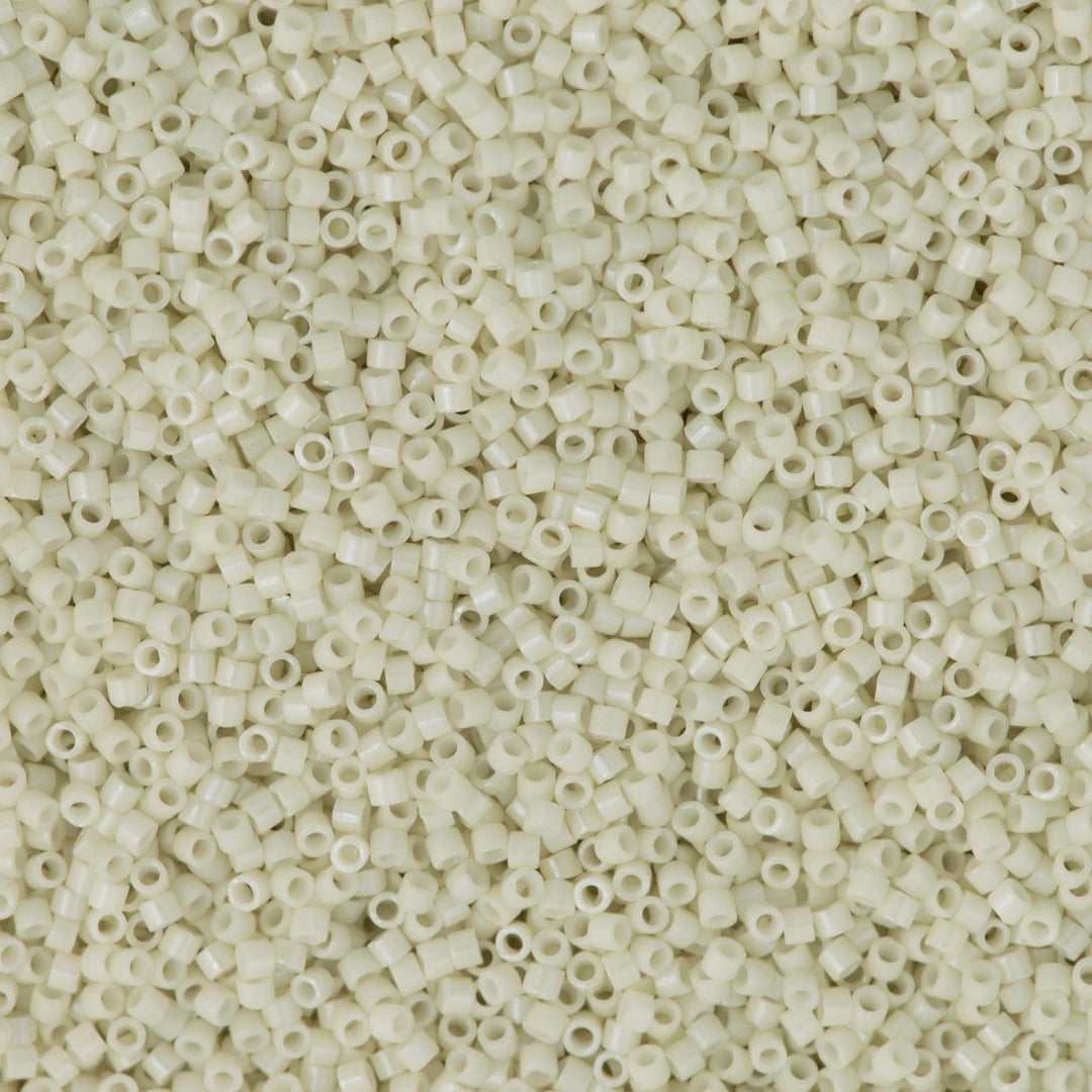 DB0211 Opaque Alabaster Luster, Miyuki Delica 11/0