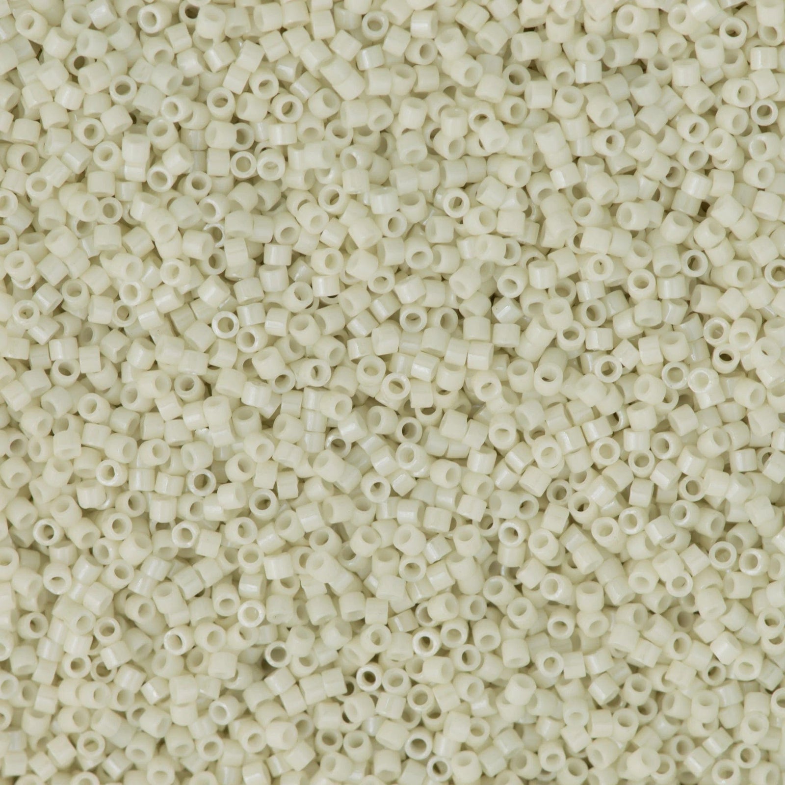 DB0211 Opaque Alabaster Luster, Miyuki Delica 11/0