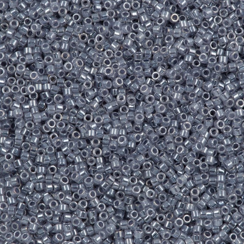 DB0242 - Lined Crystal Grey, Miyuki Delica 11/0 £2.25