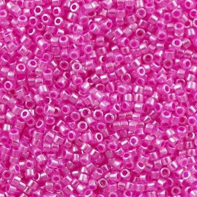 DB0247 - Lined Crystal Fuchsia, Miyuki Delica 11/0