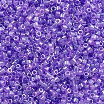 DB0249 Lined Crystal Purple, Miyuki Delica 11/0 £2.25