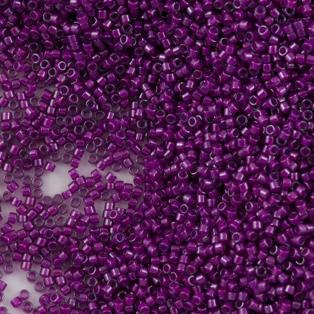 DB0281 Lined Pale Magenta Luster, Miyuki Delica 11/0