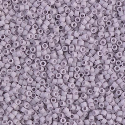 DB0356-1 Matted Opaque Light Mauve, Miyuki Delica 11/0
