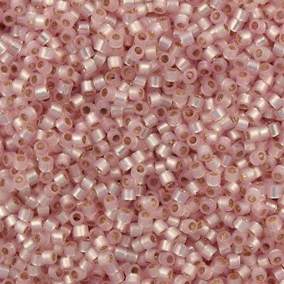 DB0624 -Silver Lined Lt. Pink Alabaster, Miyuki Delica 11/0