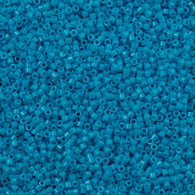 DB0659 Dyed Opaque Dark Turquoise Blue, Miyuki Delica 11/0 £2.5