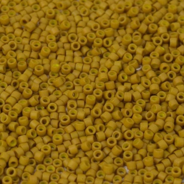 DB0665, Matte Opaque Mustard, Miyuki Delica 11/0