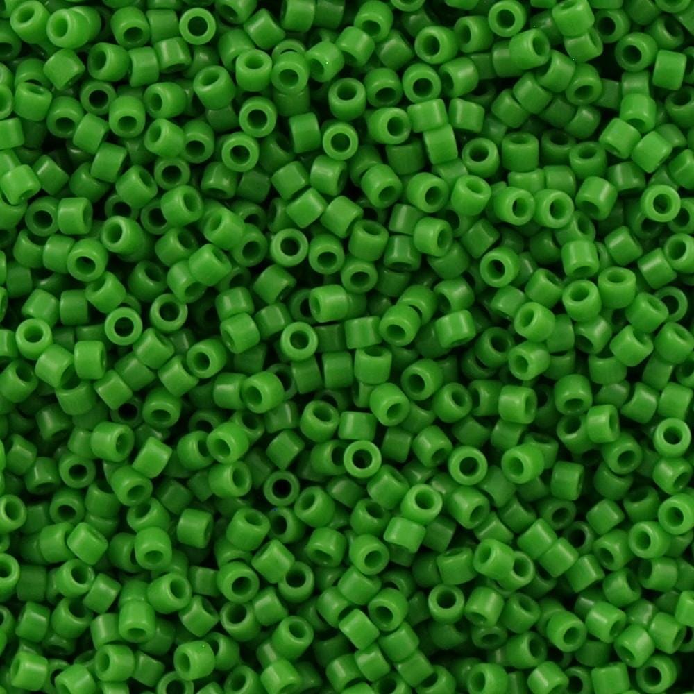 DB0724 Opaque Pea Green, Miyuki Delica 11/0