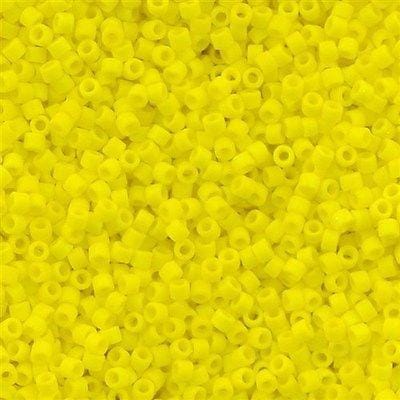 DB0751 Opaque Yellow Matted, Miyuki Delica 11/0