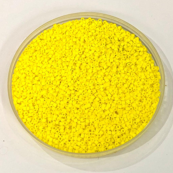 DB0751 Opaque Yellow Matted, Miyuki Delica 11/0
