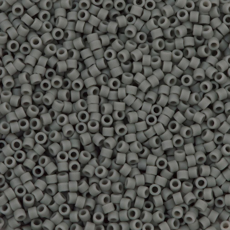 DB0761 Opaque Grey Matted, Miyuki Delica 11/0 £2.5