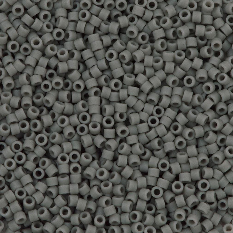 DB0761 Opaque Grey Matted, Miyuki Delica 11/0 £2.5