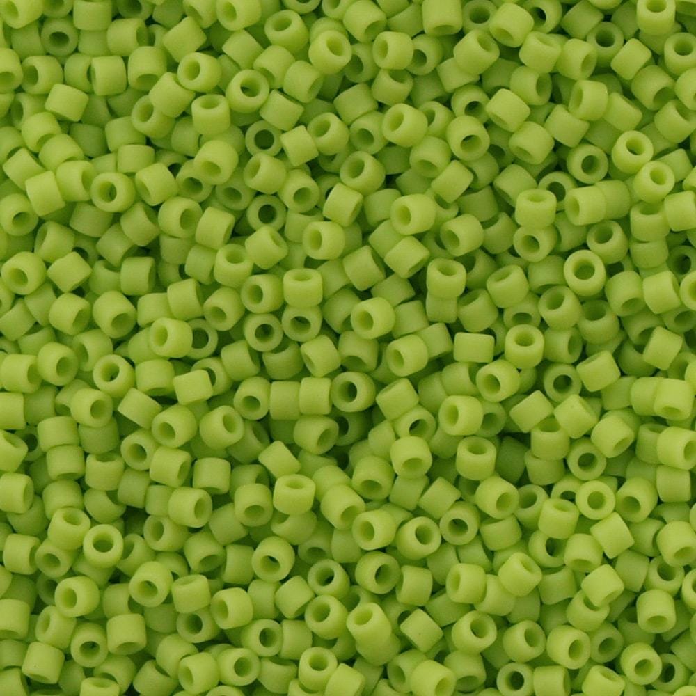 DB0763 - Opaque Chartreuse Matted, Miyuki Delica 11/0