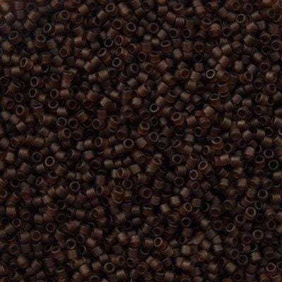 DB0769 Transparent Root Beer Matted Miyuki Delica 11/0