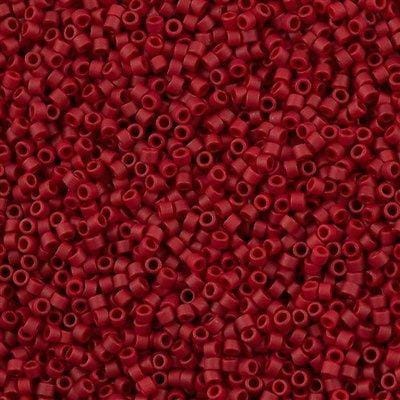 DB0796 Dyed Opaque Maroon Matted, Miyuki Delica 11/0