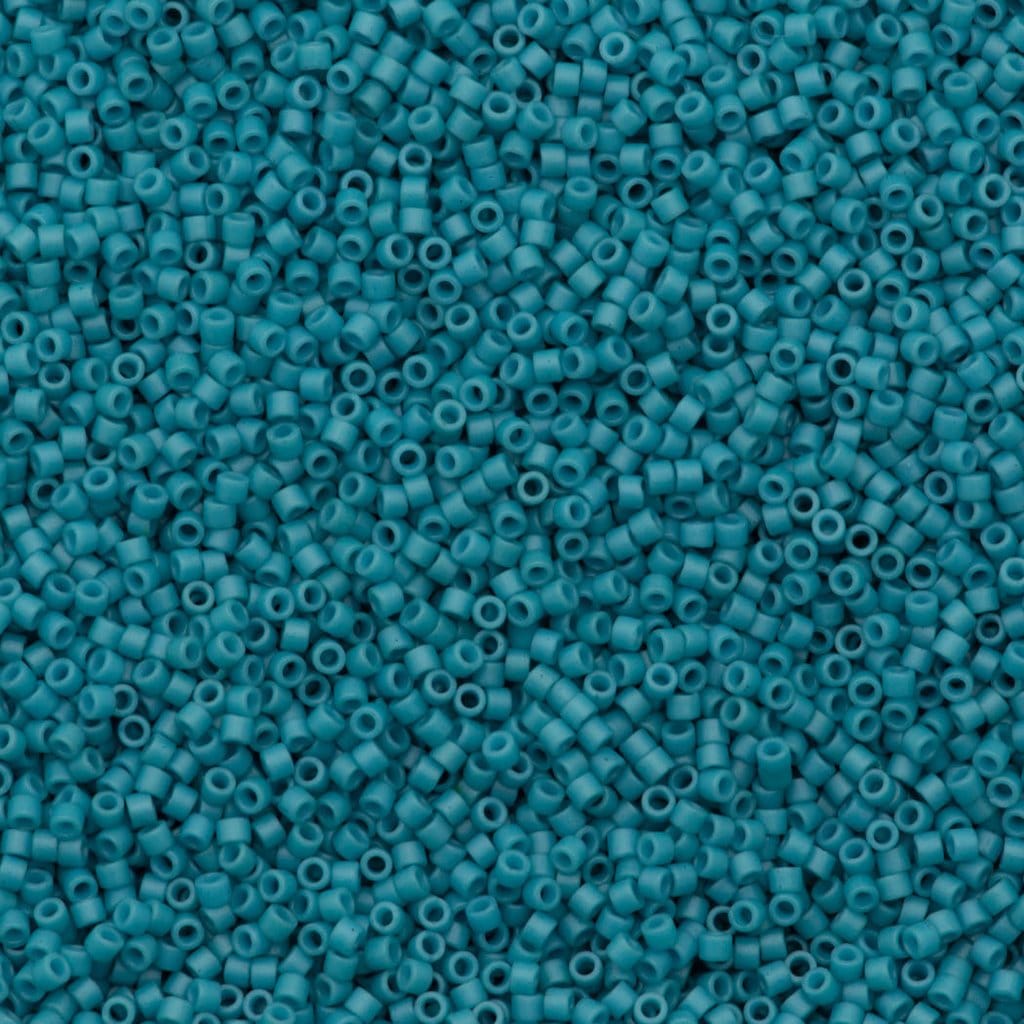 DB0798 Dyed Opaque Capri Matted, Miyuki Delica 11/0