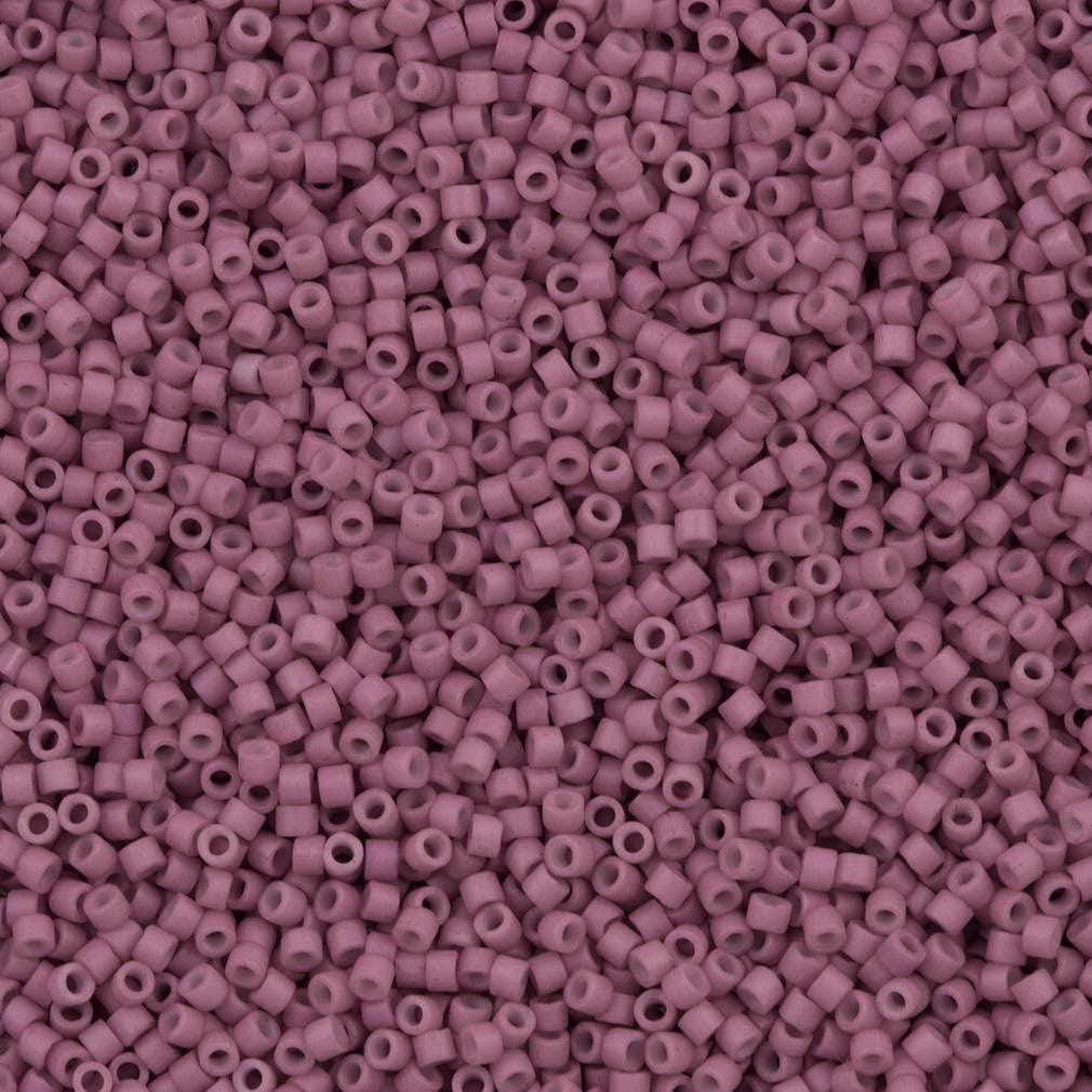 DB0800 - Opaque Rose Matted Dyed, Miyuki Delica 11/0