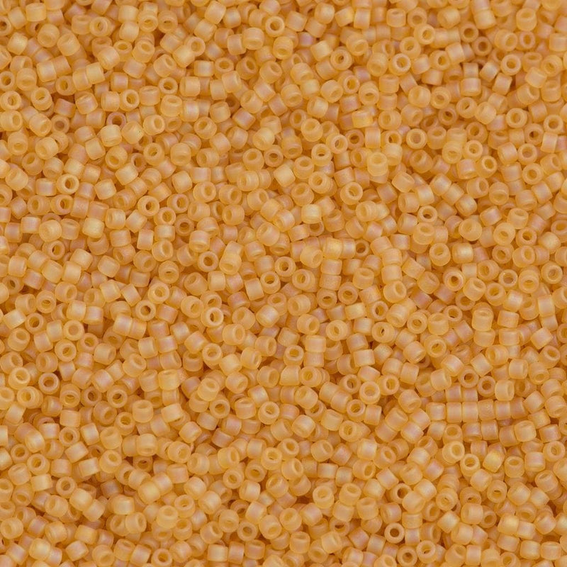 DB0852 - Cantaloupe AB Matted, Miyuki Beads, Miyuki Delica 11/0 £2.5