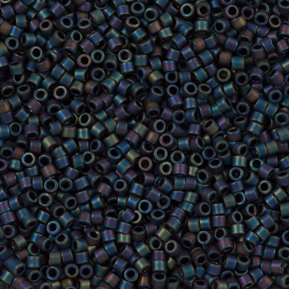 DB0871 Matted Black AB, Miyuki Delica 11/0