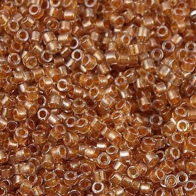 DB0901 - Sparkling Gold Lined Crystal, Miyuki Delica 11/0